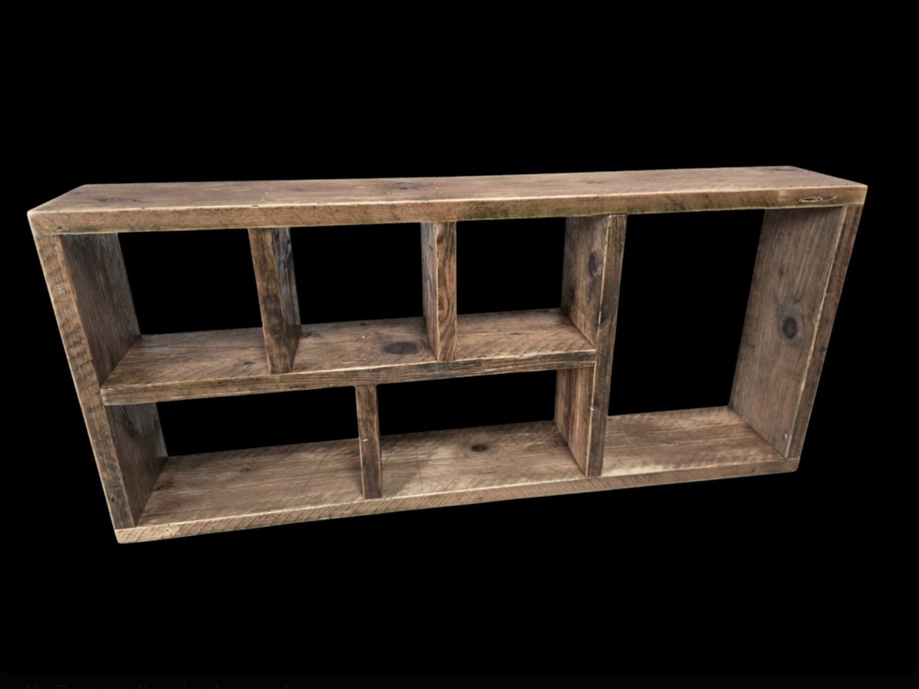 Solid Wood Wall - Mounted Shelving Unit | Handcrafted - Inwood Solutions