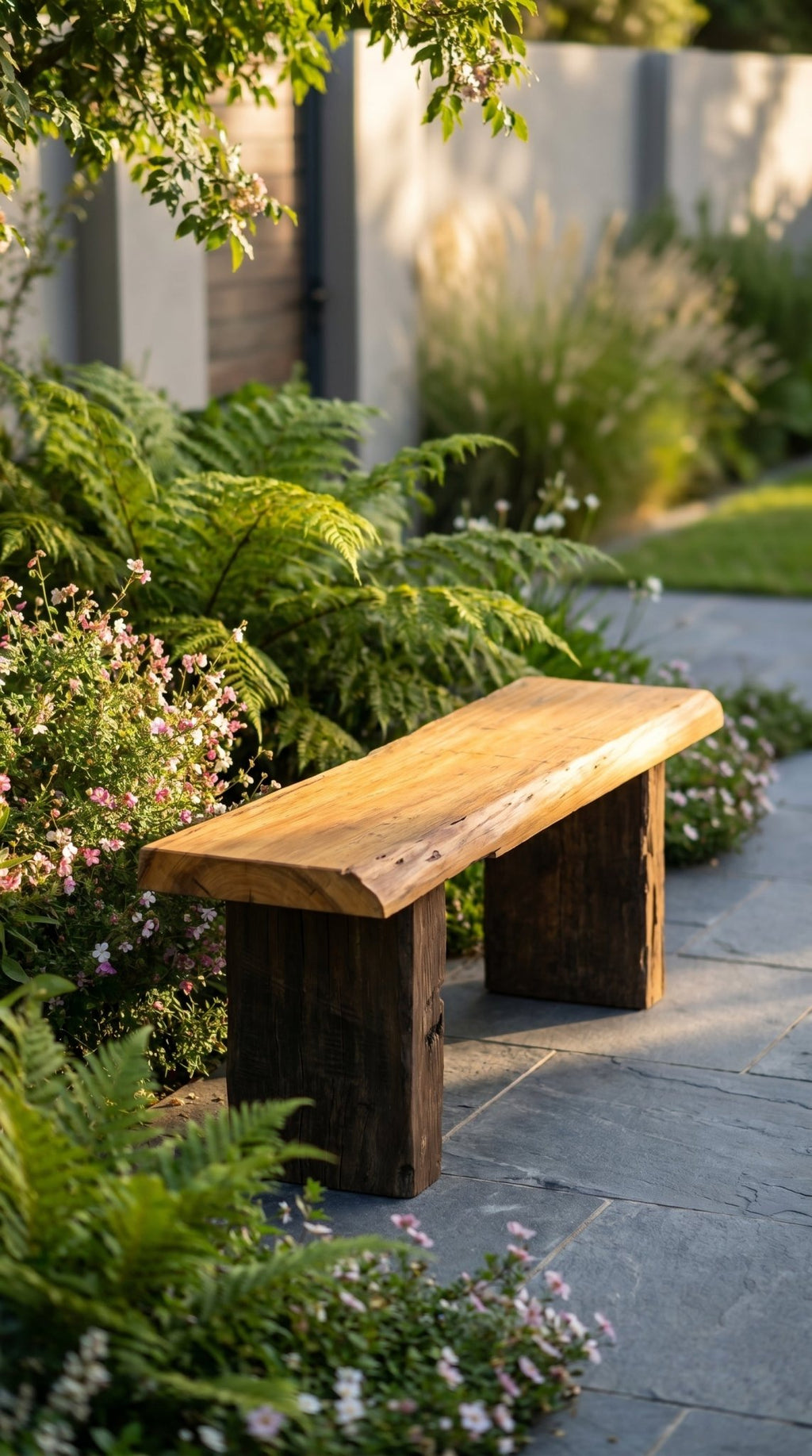 Simple Oak Bench - Inwood Solutions