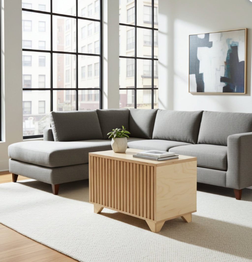 Birch Ply Coffee Table - Inwood Solutions